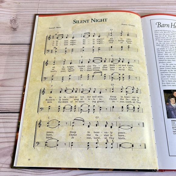 Christmas Country-Style Book 1991 Holiday Decorations Tree Music Crafts Recipes - Picture 9 of 16